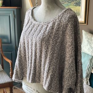 Free People Cropped Sweater Top